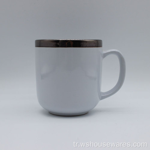 Stoneware kahve kupaları 12oz seramik
